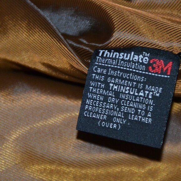 Vintage Adventure Bound Wilsons Leather Jacket Coat Brown Women's LARGE - Picture 8 of 8